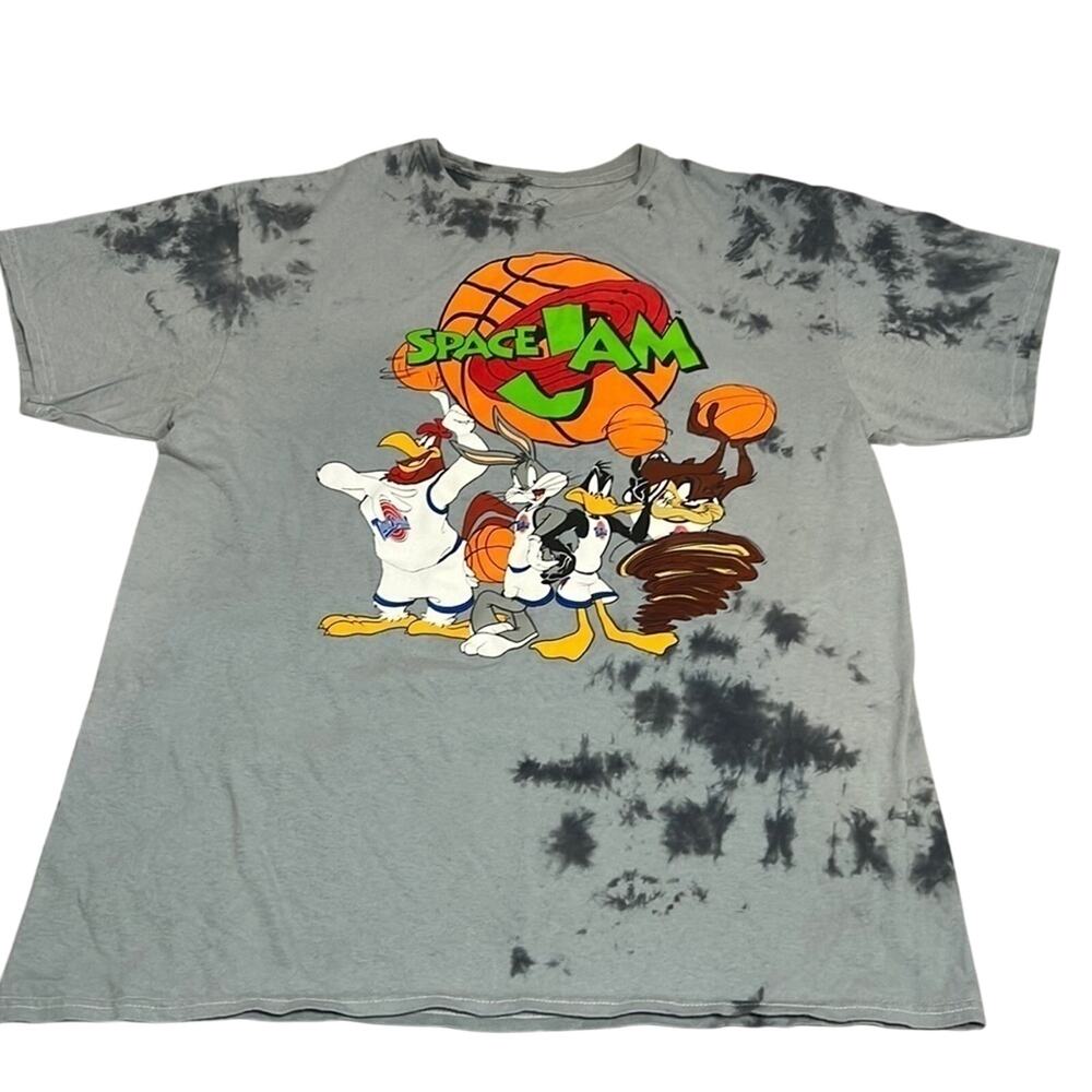 Looney Toons Space Jam Graphic Tee Shirt Size M Unisex Streetwear Retro Style